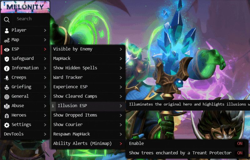 Melonity Dota 2 Software Tool
