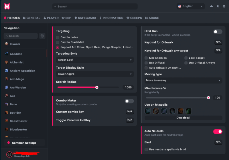 Melonity Dota 2 Software Tool