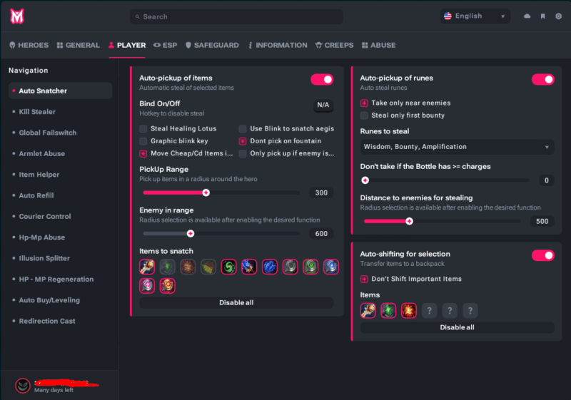 Melonity Dota 2 Software Tool