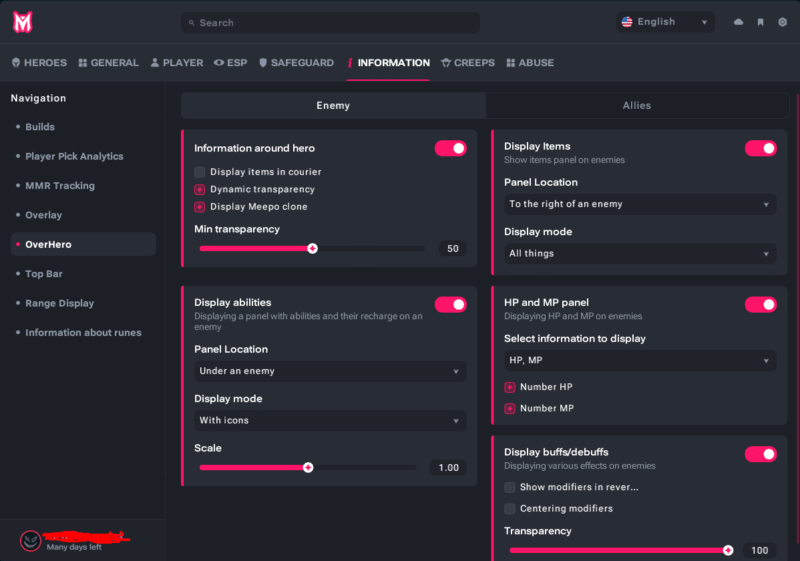 Melonity Dota 2 Software Tool